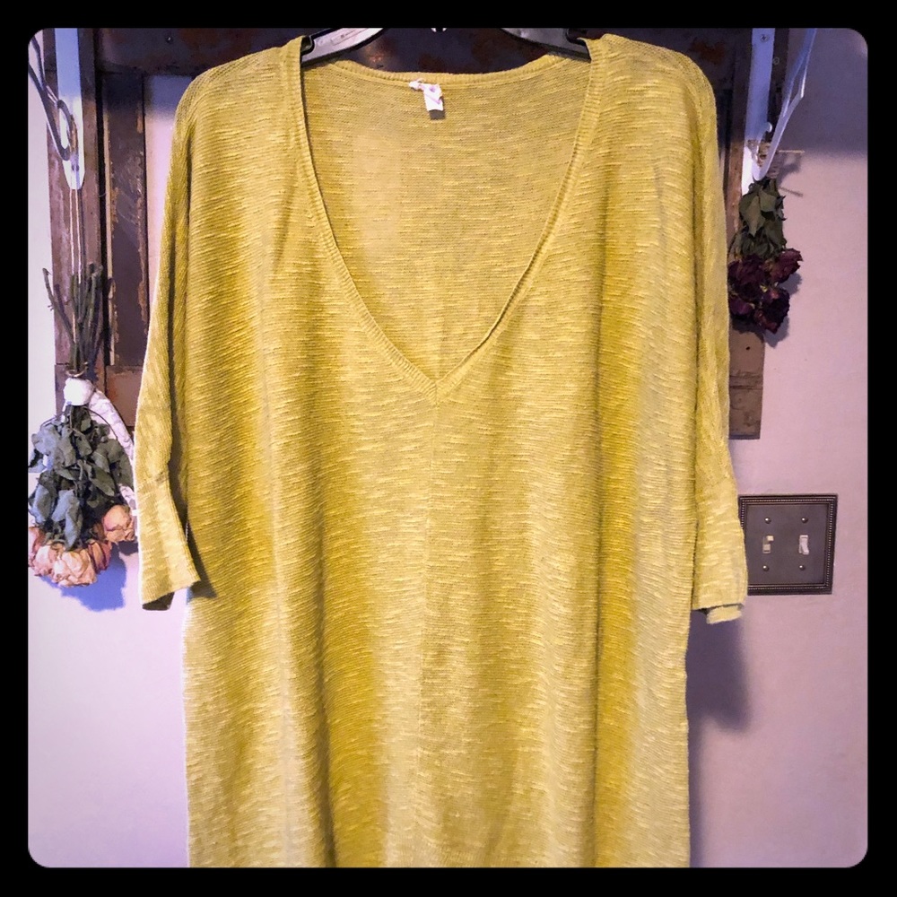 XL Organic linen/cotton EILEEN FISHER sweater